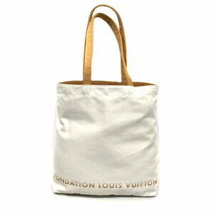 Louis Vuitton Fondation Tote White Museum Paris Bag Shopping